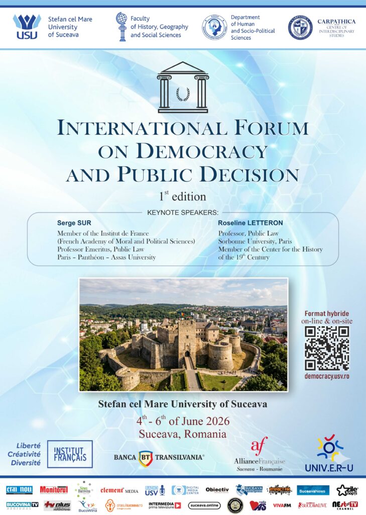 Afis forumul democratiei 2026 EN
